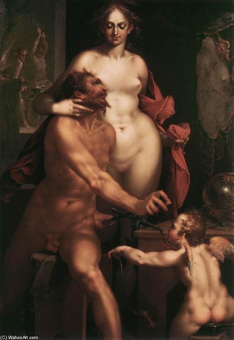 Venus And Vulcan — Bartholomaeus Spranger