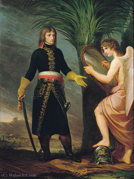 Il Generale Bonaparte E Il Genio Della Vittoria, Peinture D'andrea Appiani (1796) — Andrea Appiani