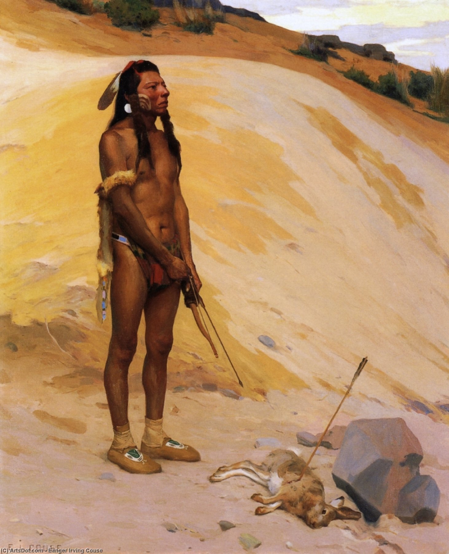 An Indian Hunter — Ингер Ирвинг Кус