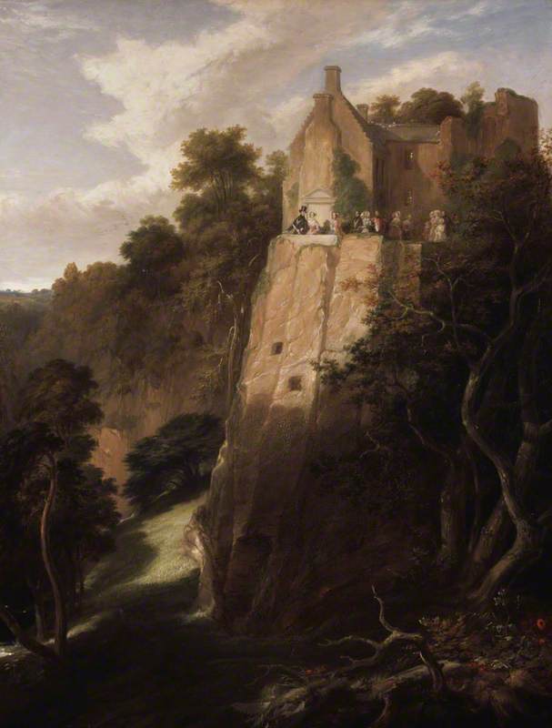 The Visit Of Queen Victoria And Prince Albert To Hawthornden, 14 September 1842 — Sir William Allan