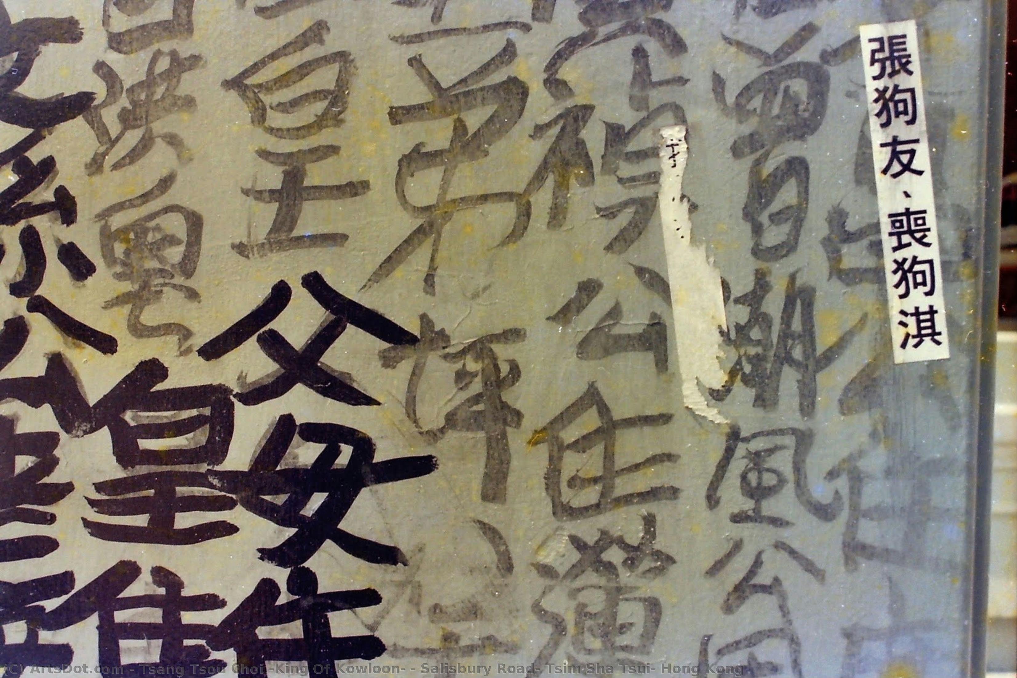 Salisbury Road, Tsim Sha Tsui, Hong Kong — Tsang Tsou Choi (king Of Kowloon)