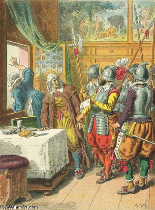 Arrest Of Broussel — Frederic Theodore Lix