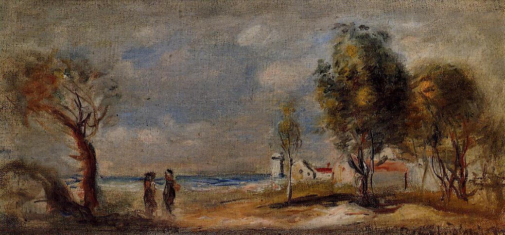 Landscape (after Corot) — Pierre-auguste Renoir