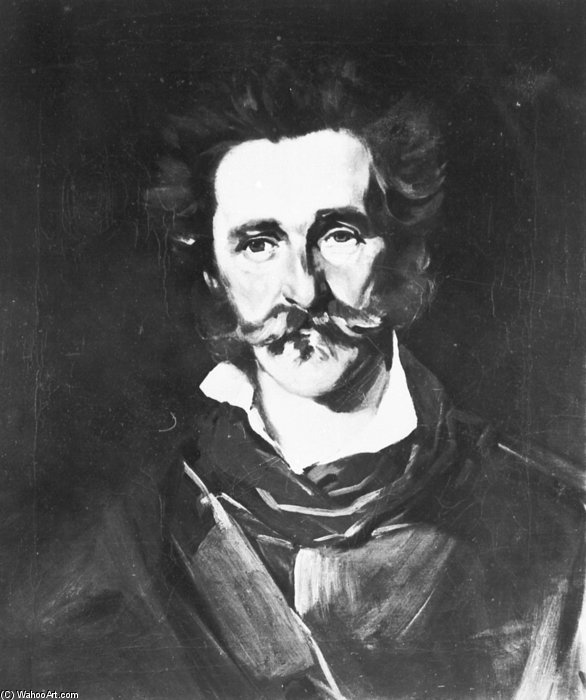 Selbstbildnis. Staatliche Kunstsammlungen Weimar — Ferdinand Von Rayski
