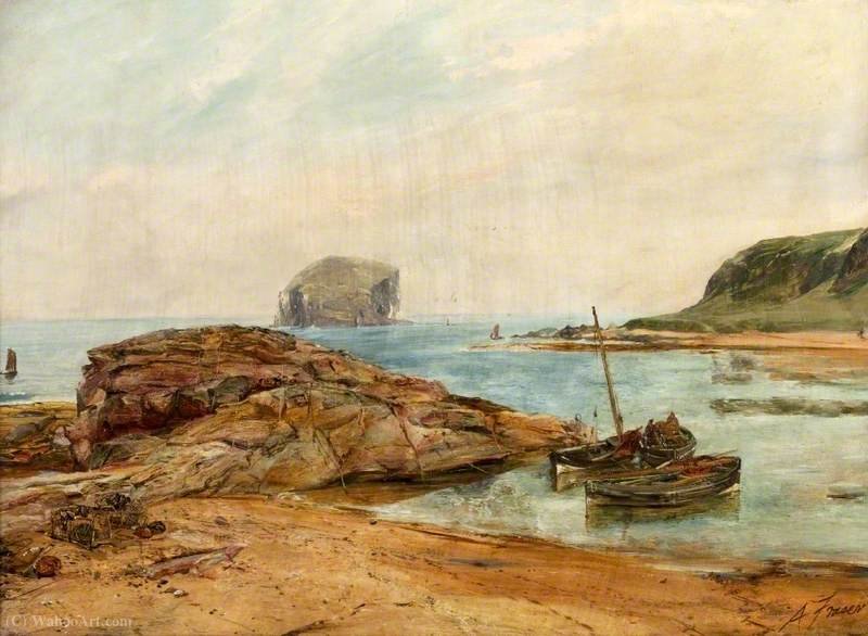 The Bass Rock From Canty Bay — Alexander Fraser