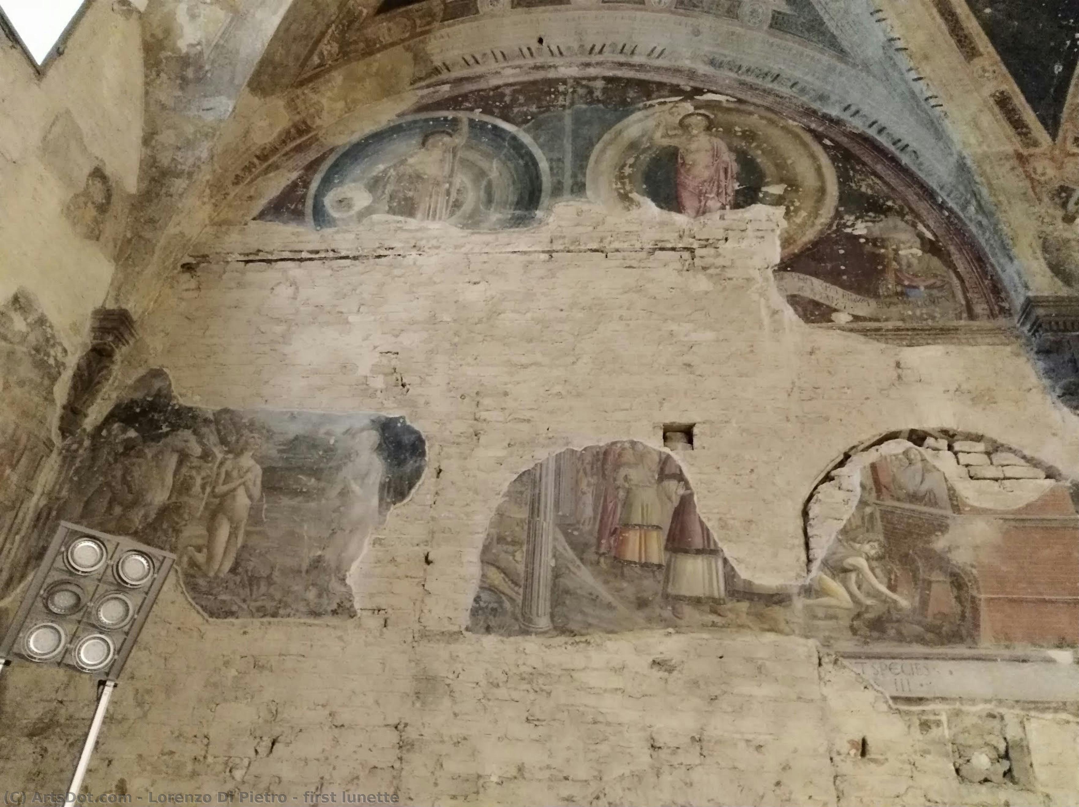 First Lunette — Lorenzo Di Pietro