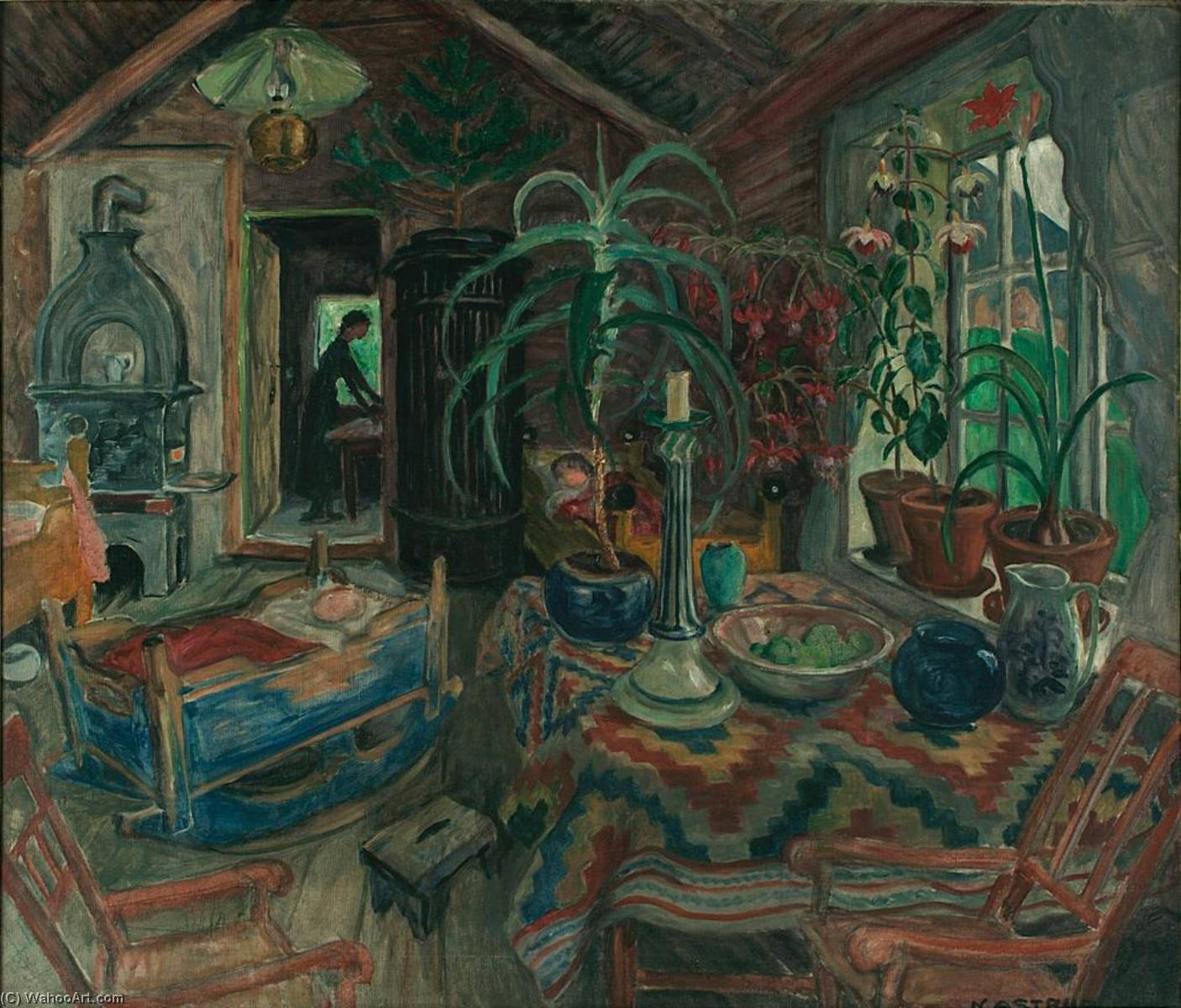 Interior With Cradle — Николай Аструп