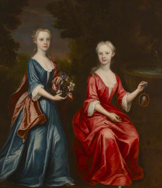 Ann Kempthorne And Her Sister, Charlotte Kempthorne — James Worsdale