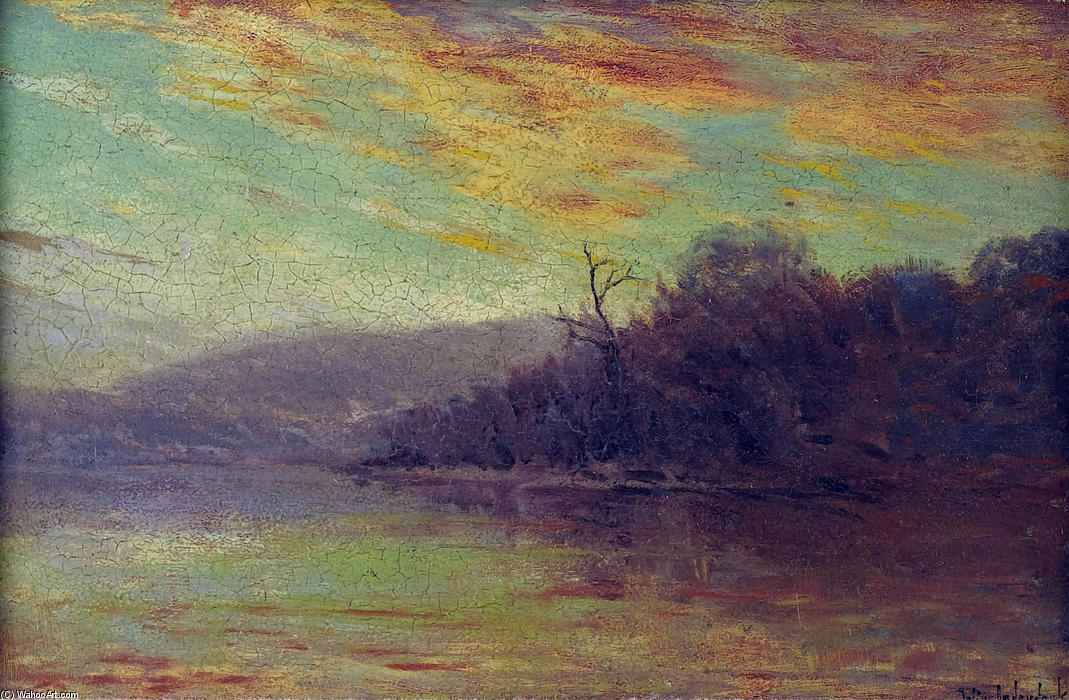 Autumn Sunset — Роbert Джулиан Ондердонк