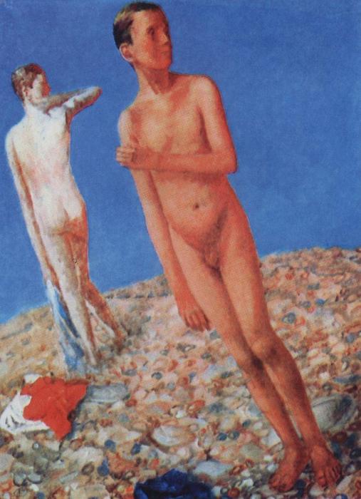 Boys (on Top) — Kuzma Petrov-vodkin