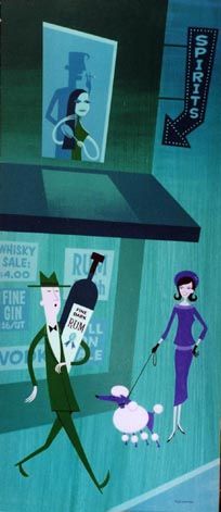 The Spirits — Josh Agle (shag)