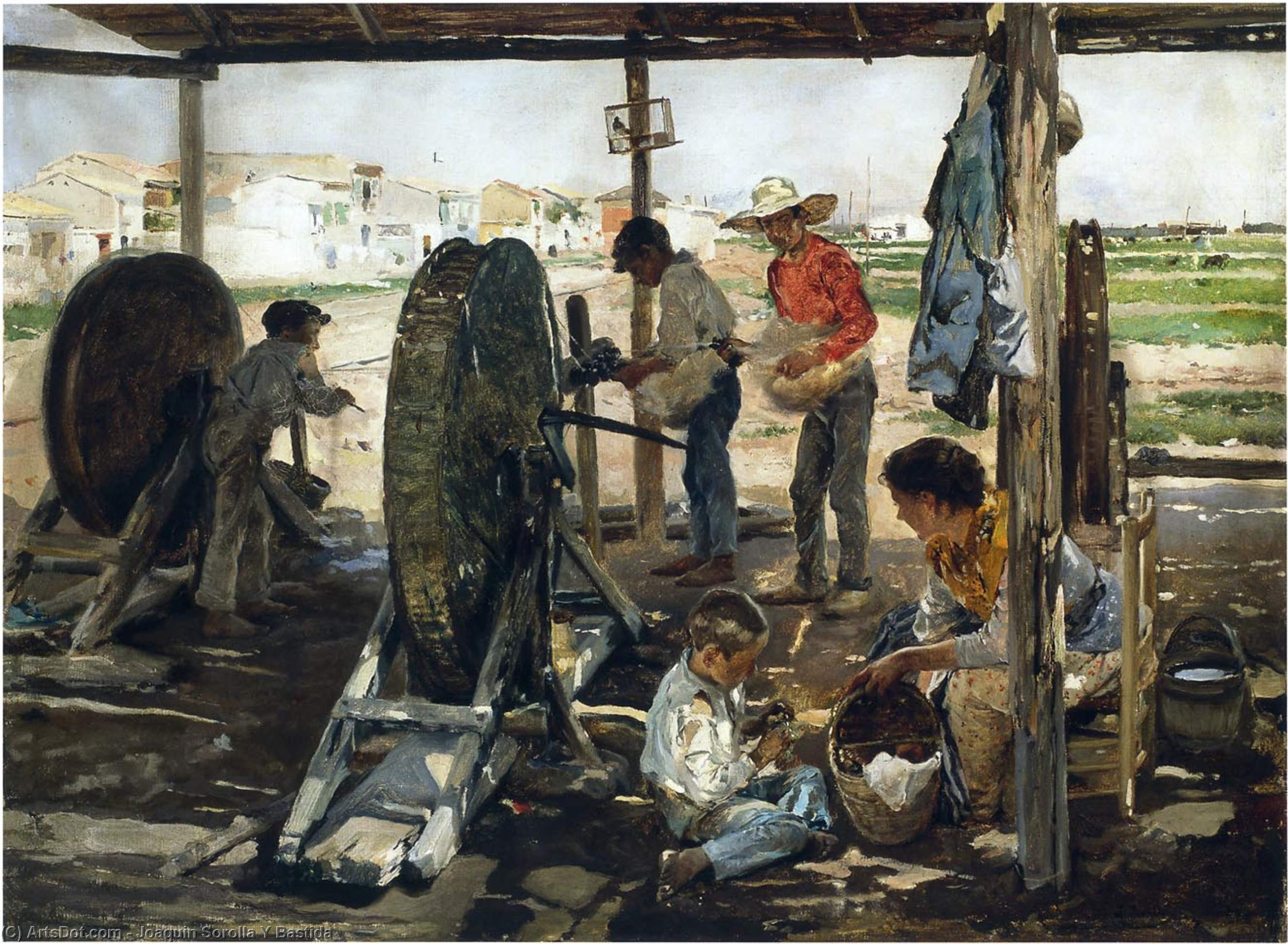 Ropemakers — Joaquín Sorolla Y Bastida