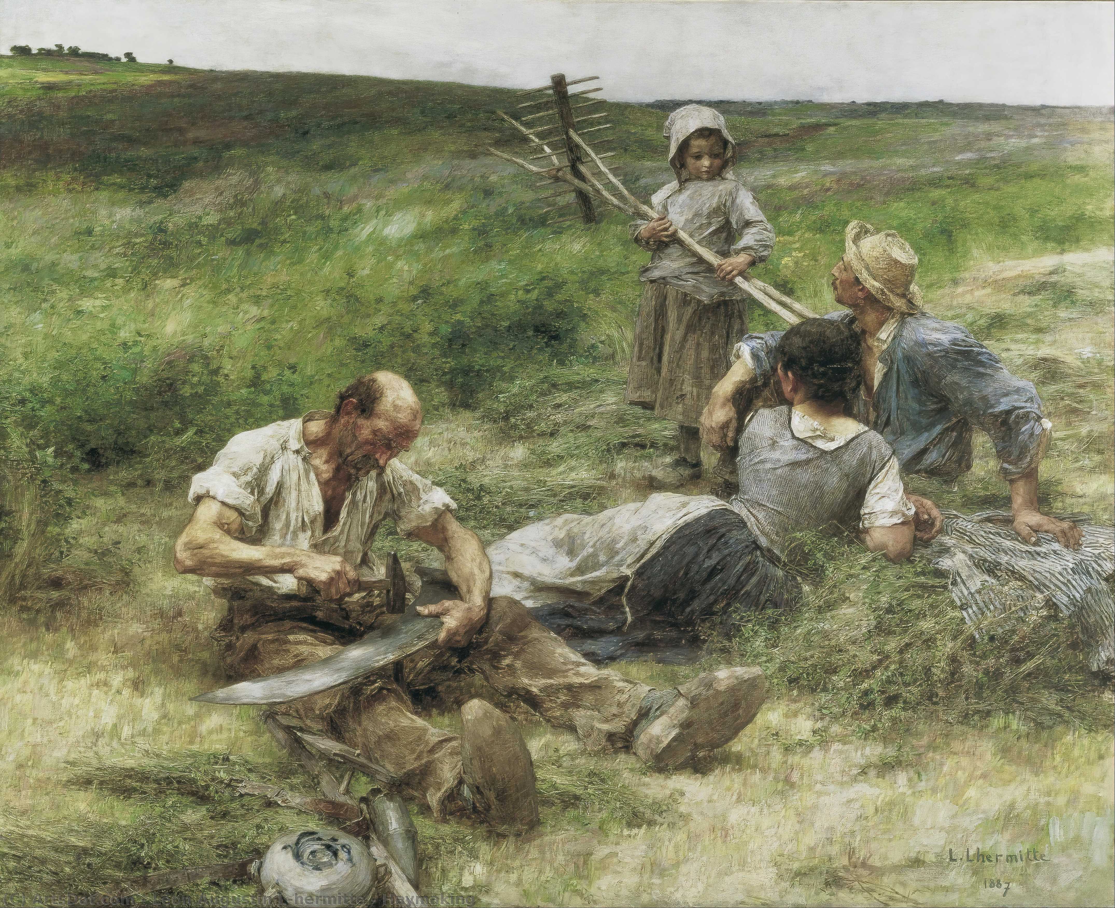 Haymaking — レオン・オーギュスタン・エルミット