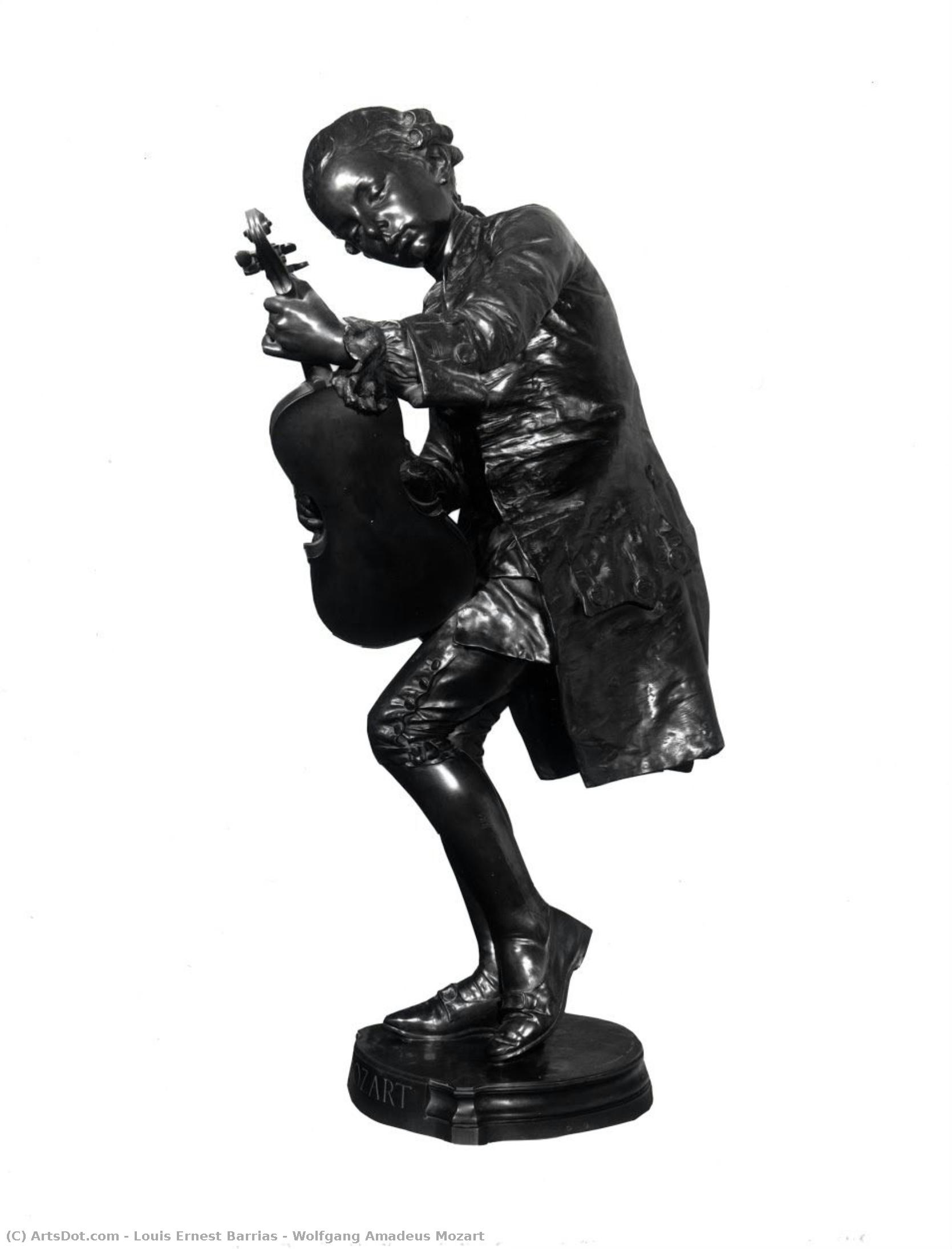 Wolfgang Amadeus Mozart — Louis Ernest Barrias