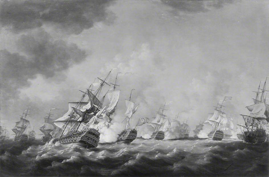 The Battle Of Quiberon Bay, 20 November 1759 — Richard Paton