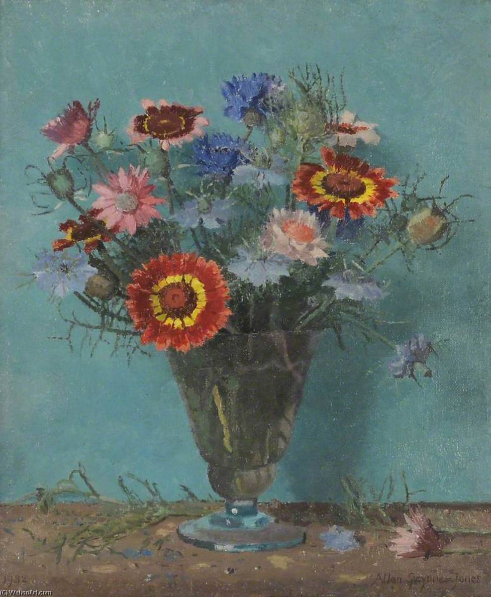 Flowers And Jar — Allan Gwynne Jones