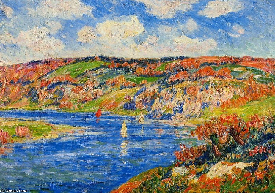 Riviere De St. Pautrice, Finistere — Henri Moret