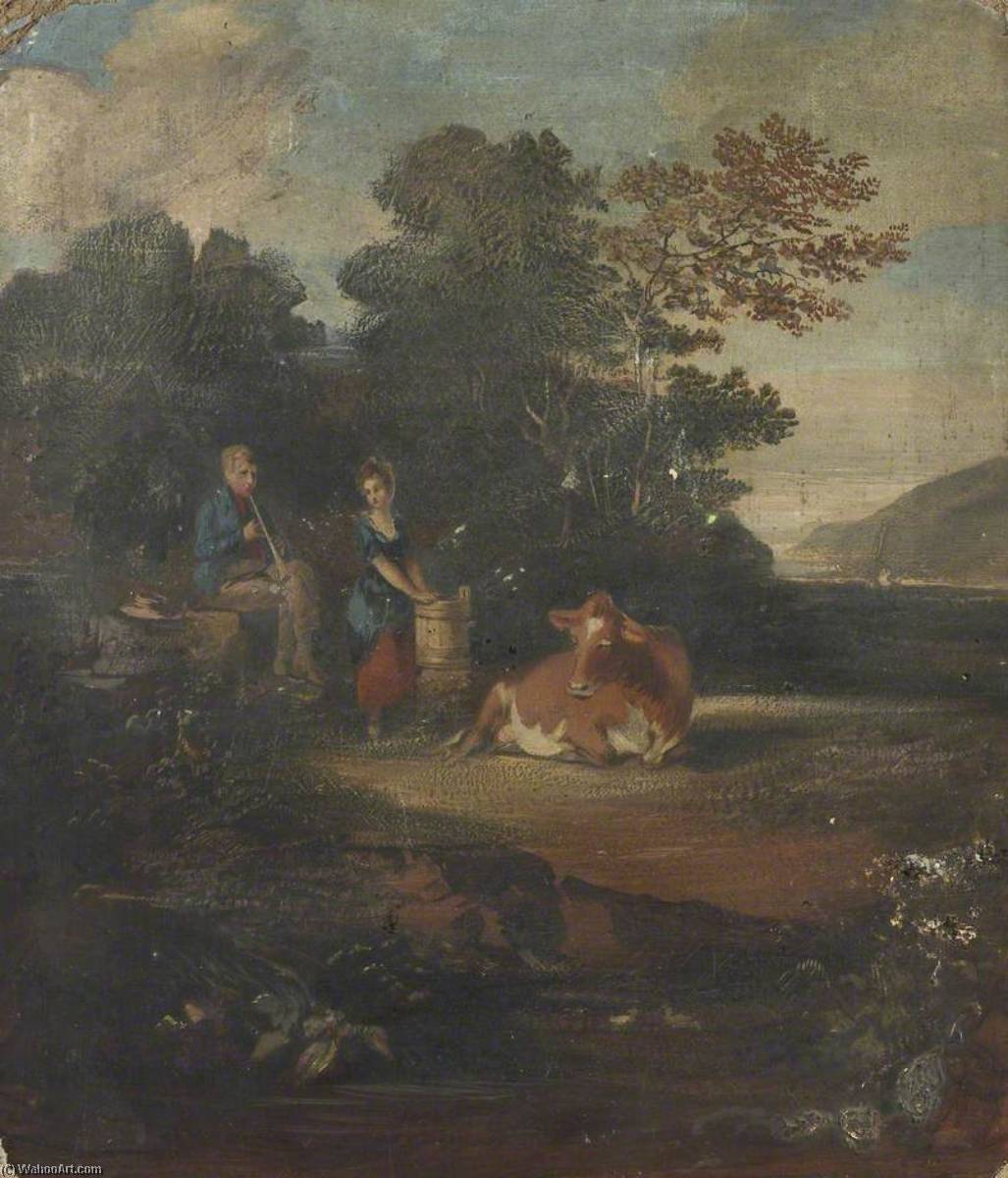 Pastoral Scene — George Sheffield Senior