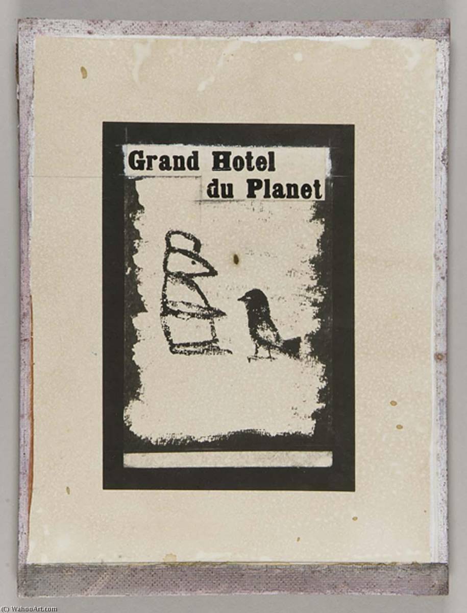 Untitled (mouse King And Bird, Mounted On Masonite) — Joseph Cornell