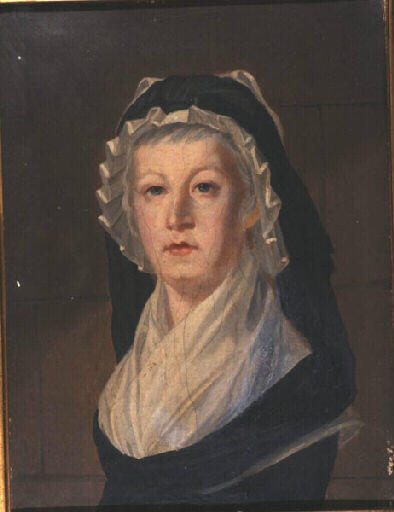 Portrait De Marie Antoinette Au Temple (1755 1793) — Alexandre Kucharski