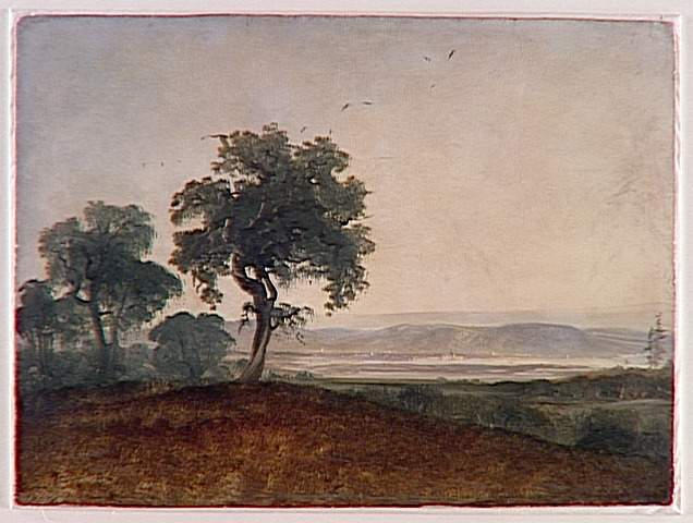 Vue De Christiania (aujourd'hui Oslo) — Peder Balke