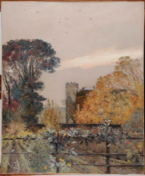 Château En Ecosse (titre Attribué) — Jean Charles Cazin