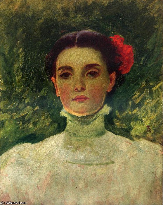 Portrait Of Maggie Wilson — Frank Duveneck
