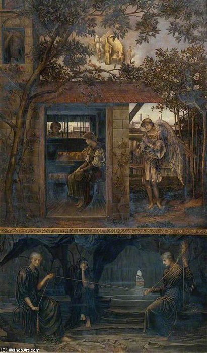A Golden Thread - — John Melhuish Strudwick