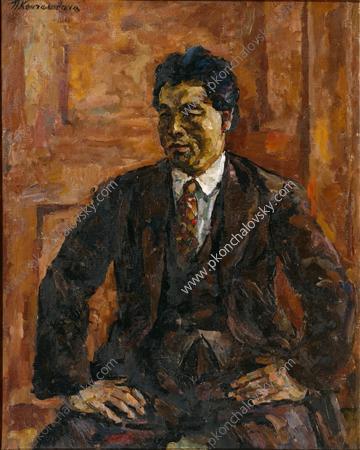 Portrait Of Japanese Artist Yabe-shan — Pyotr Konchalovsky