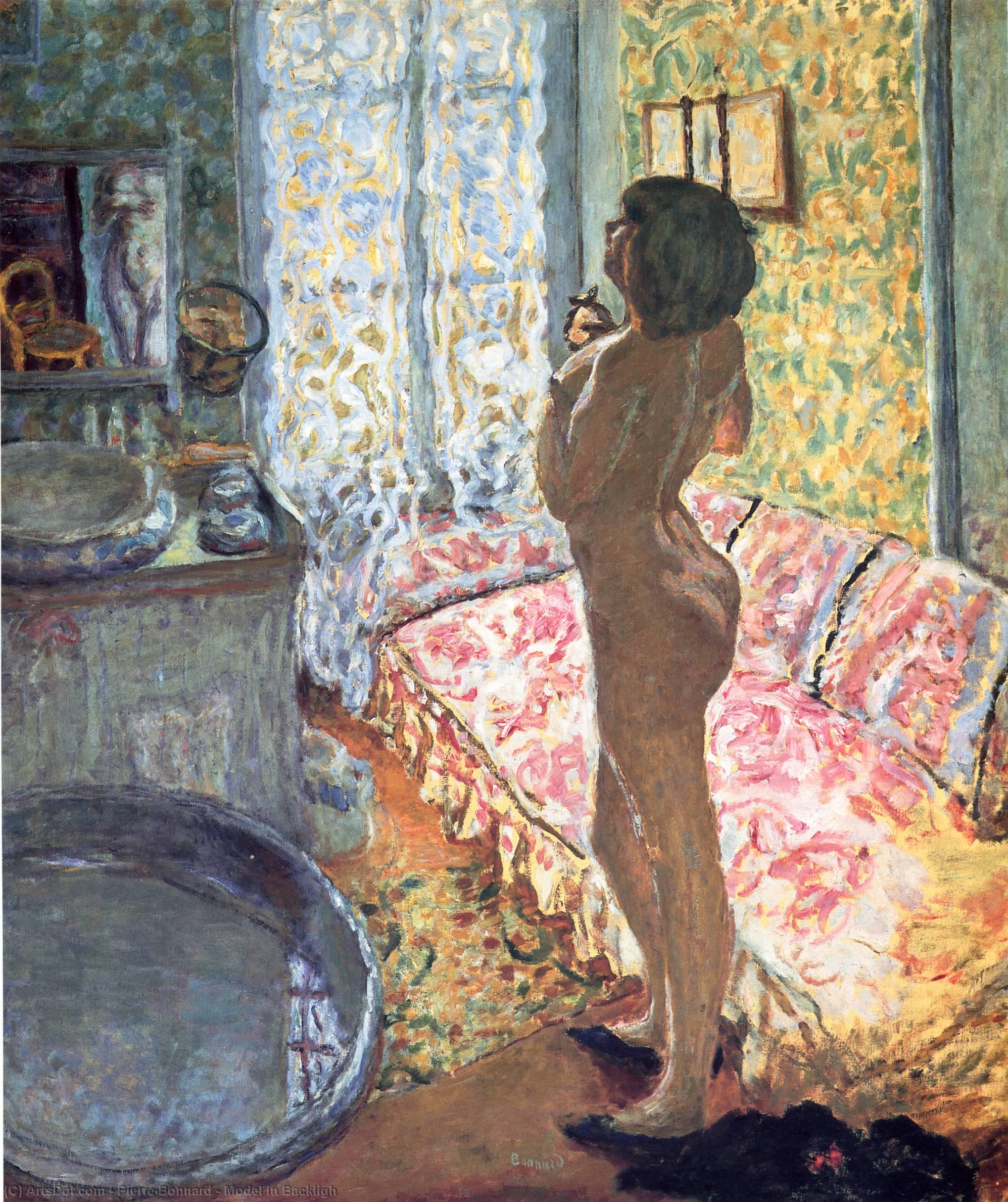 Model In Backligh — Пијер Боннар