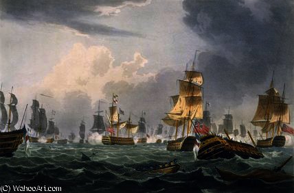 Lord Howe's Victory, 1st June — Thomas Whitcombe