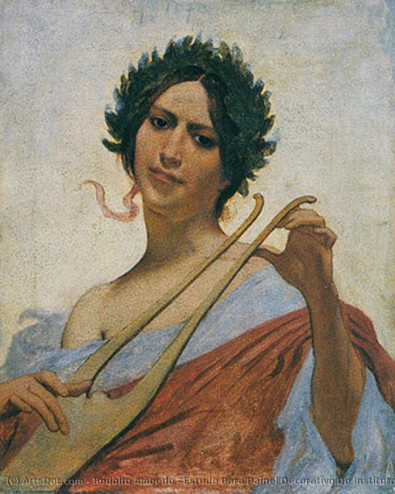Estudo Para Painel Decorativo Do Instituto Nacional De Música — Rodolfo Amoedo