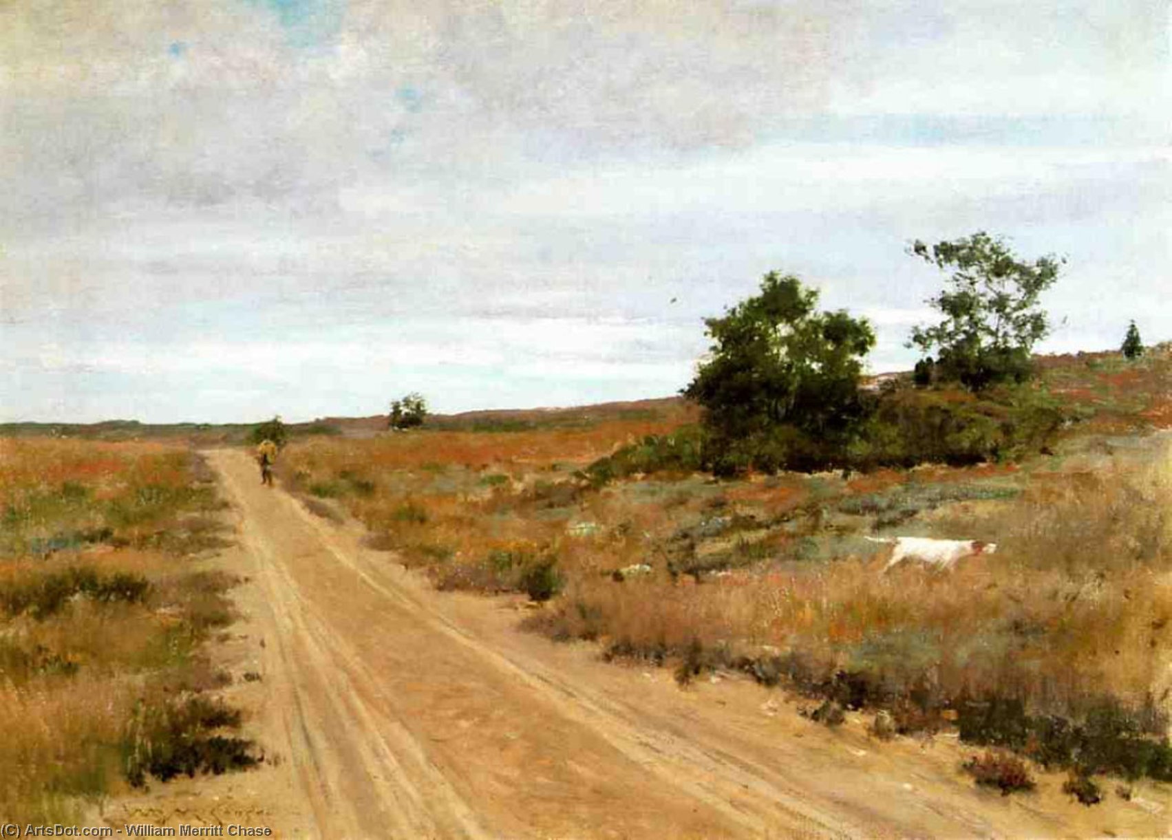 Hunting Game In Shinnecock Hills — William Merritt Chase