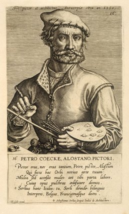 Portrait Of Pieter Coecke Van Aelst The Elder — Theodor Galle