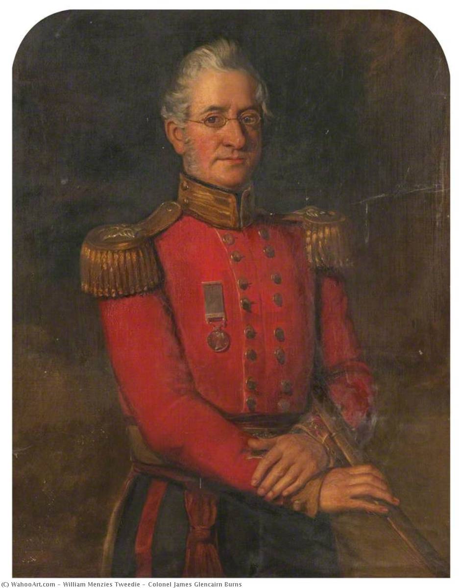 Colonel James Glencairn Burns — William Menzies Tweedie