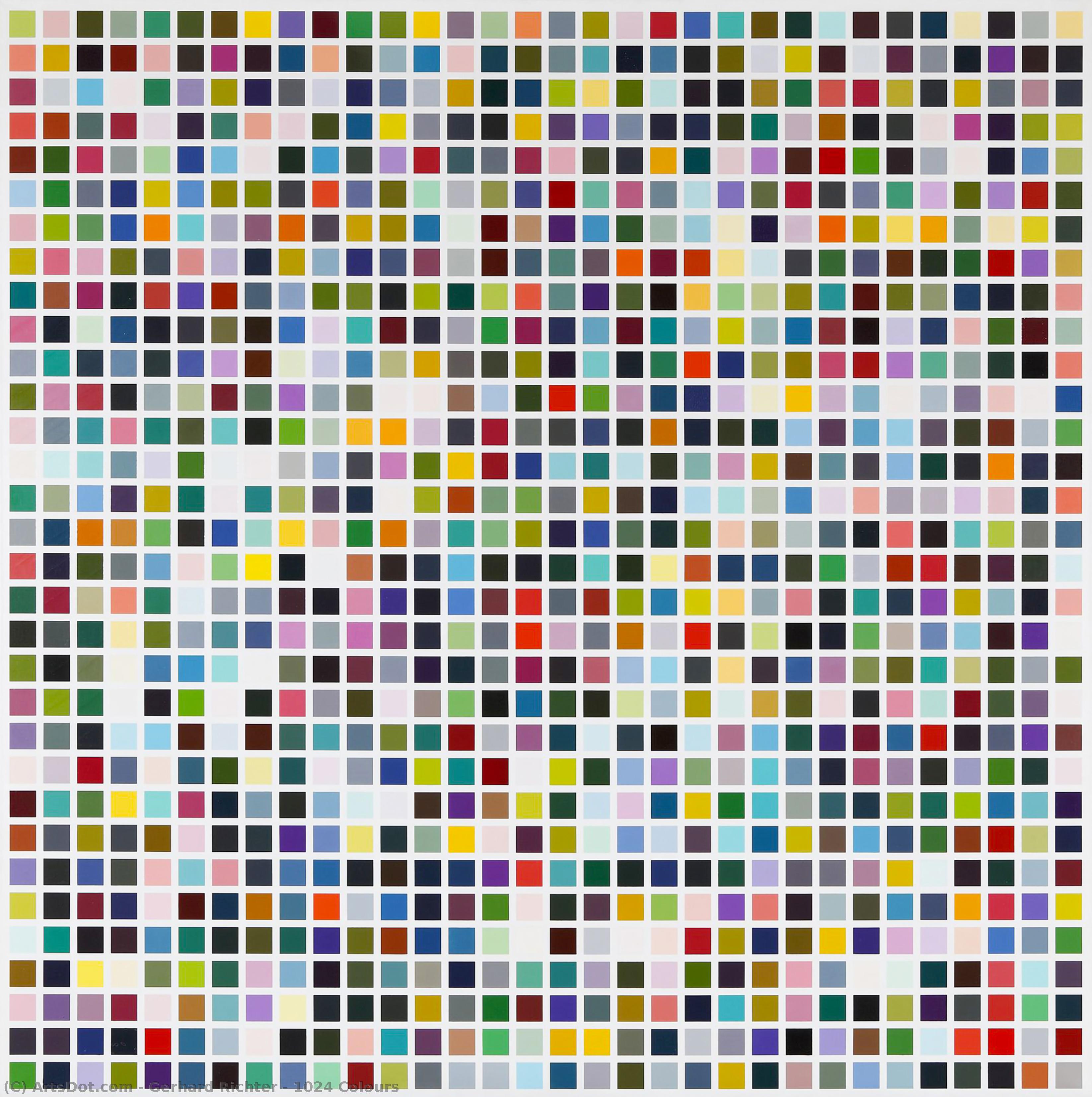 1024 Colours — ゲルハルト・リヒター