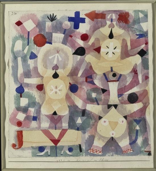 Carnival In The Snow — Paul Klee