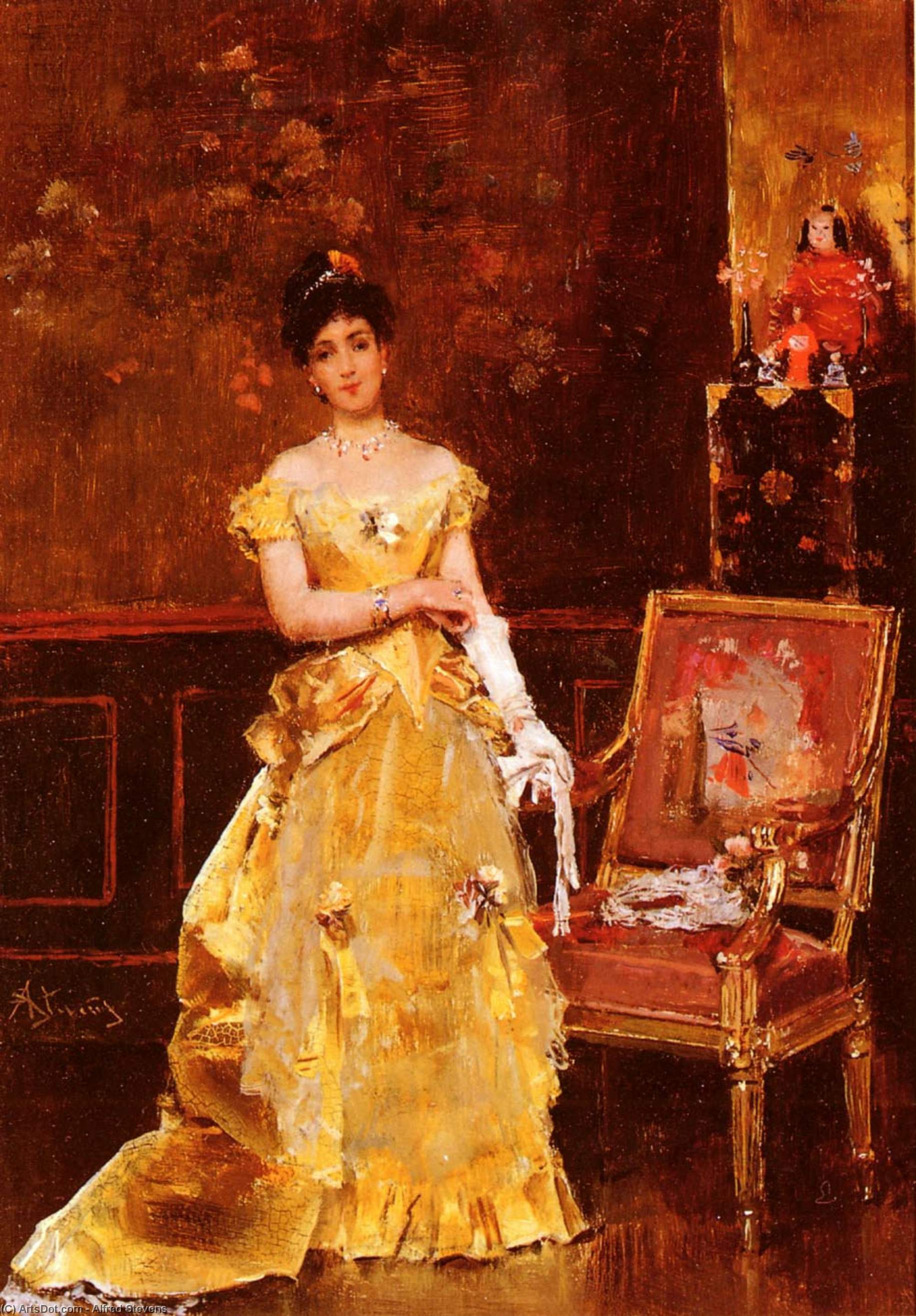 Preparing For The Ball — Алфред Стивенс
