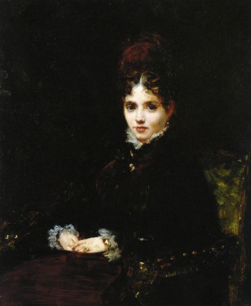 Portrait De Madame Vigeant — Carolus-duran (charles-auguste-emile Durand)