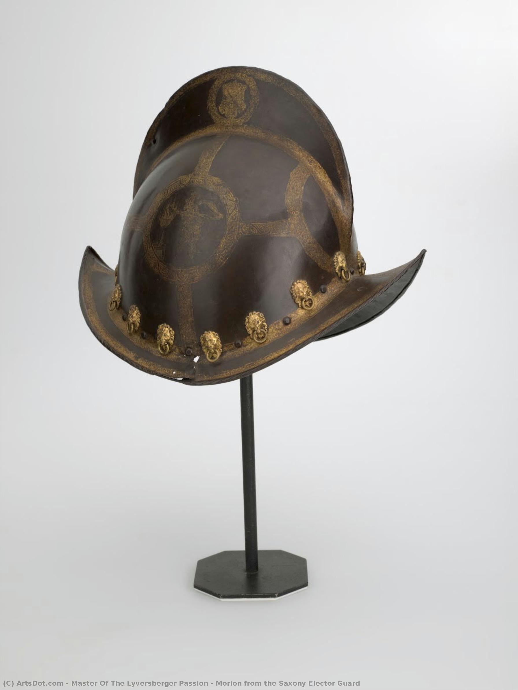 Morion From The Saxony Elector Guard — Master Of The Lyversberger Passion