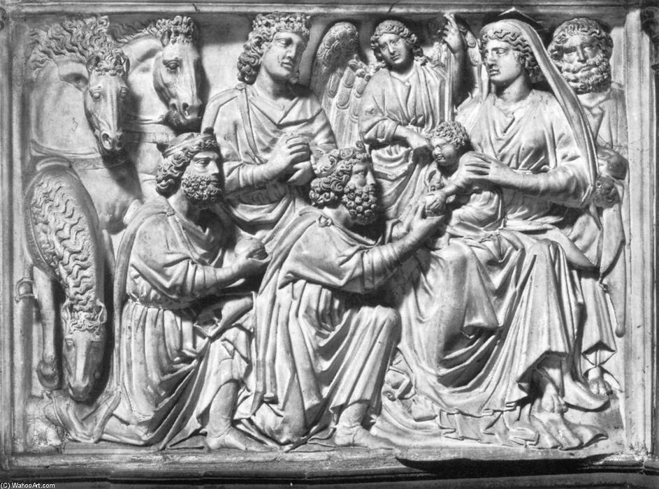 Adoration Of The Magi — Nicola Pisano