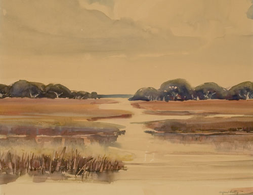 Lowcountry Marsh — Alfred Heber Hutty