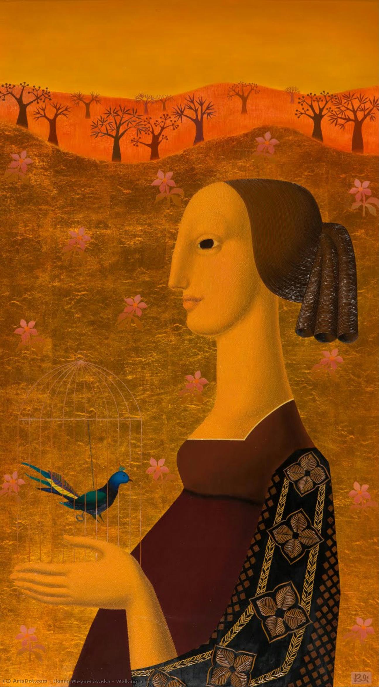 Walking A Bird — Hanna Weynerowska