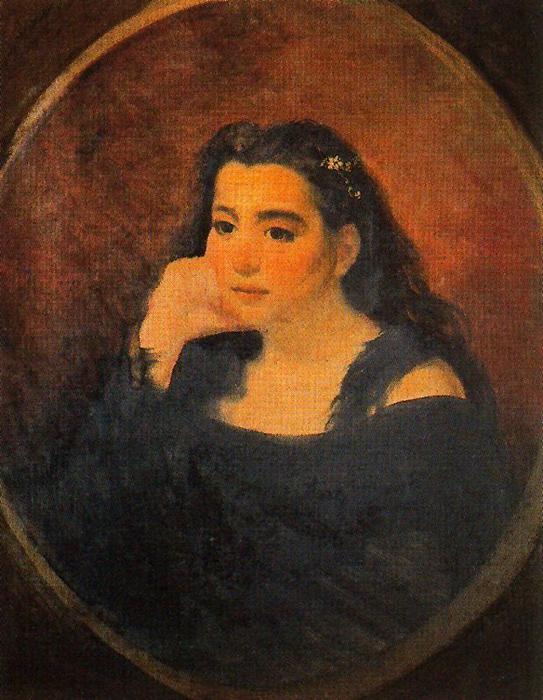 Portrait Of Eloísa Villegas — José Villegas Cordero