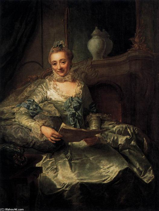 The Wife Of Joachim Ulrich Giese — Georg David Matthieu