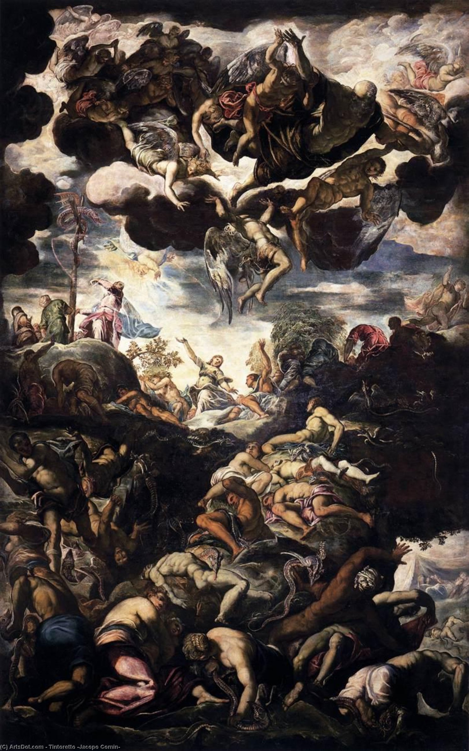 The Brazen Serpent — Jacopo Tintoretto