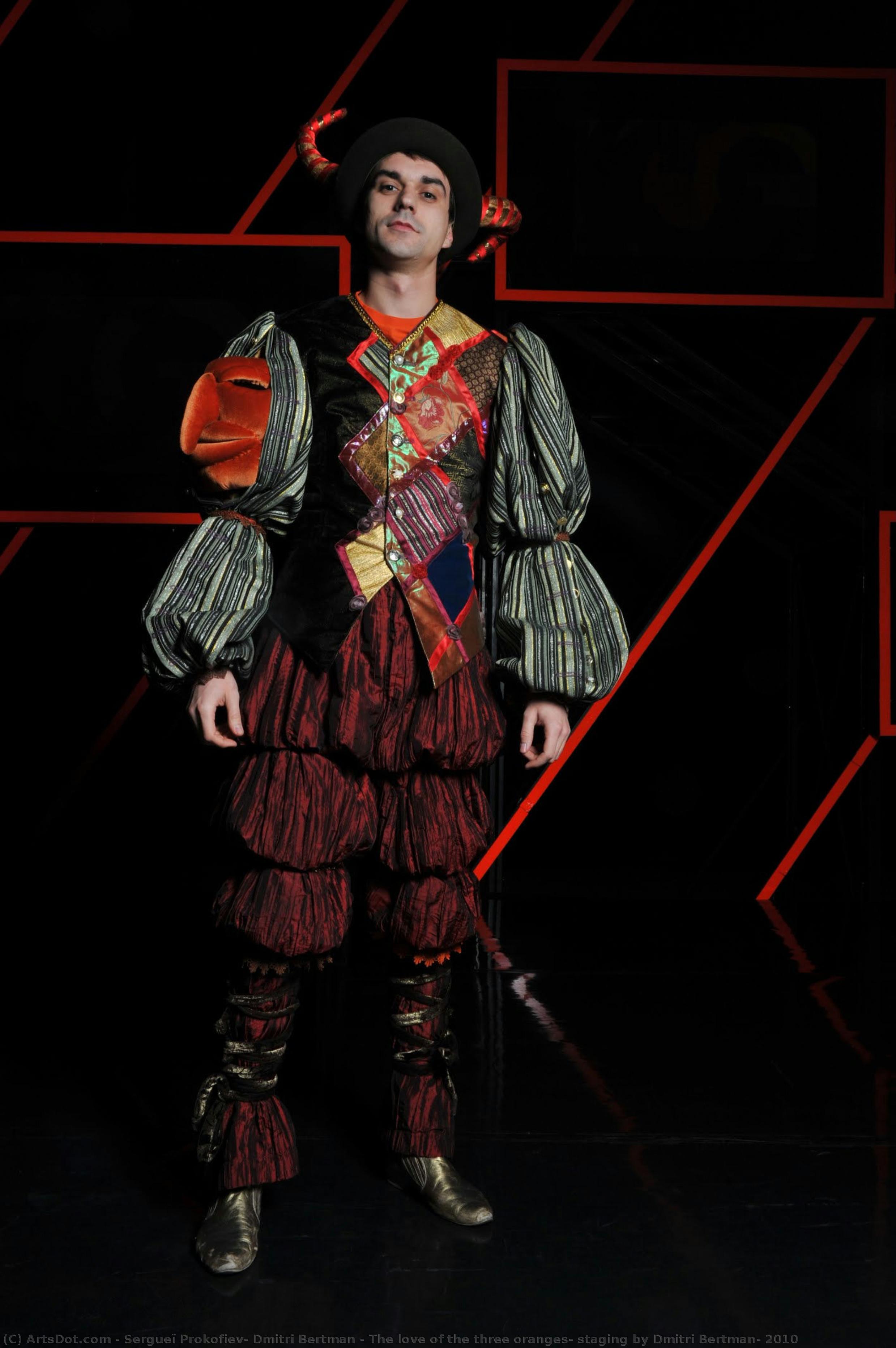 The Love Of The Three Oranges, Staging By Dmitri Bertman, 2010 — Serguéi Prokófiev, Dmitri Bertman