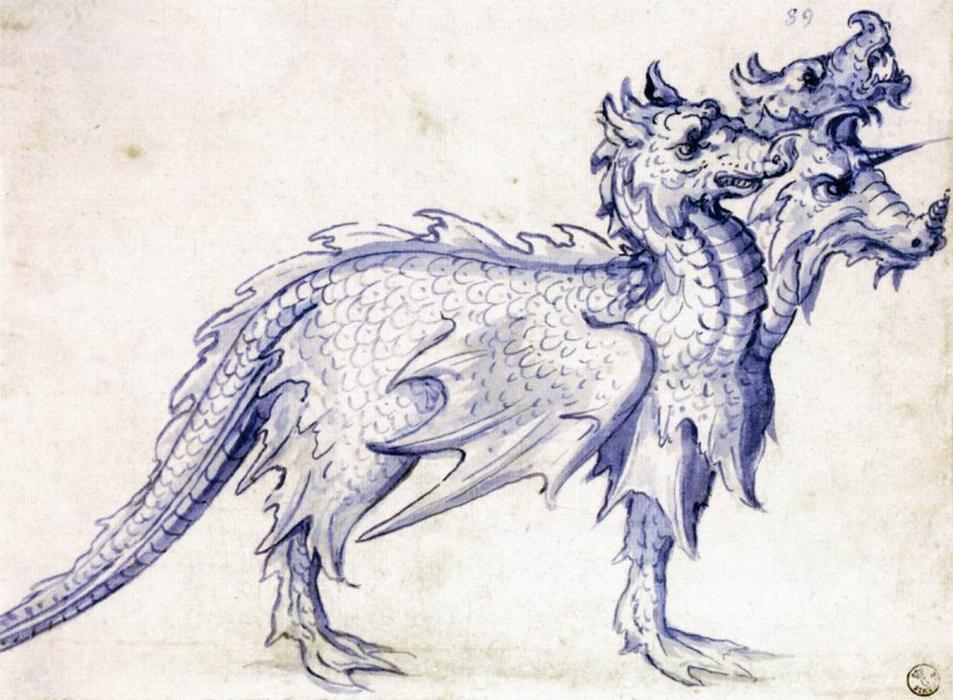 Sketch For A Cerberus — Жозеф Арчимбольдо