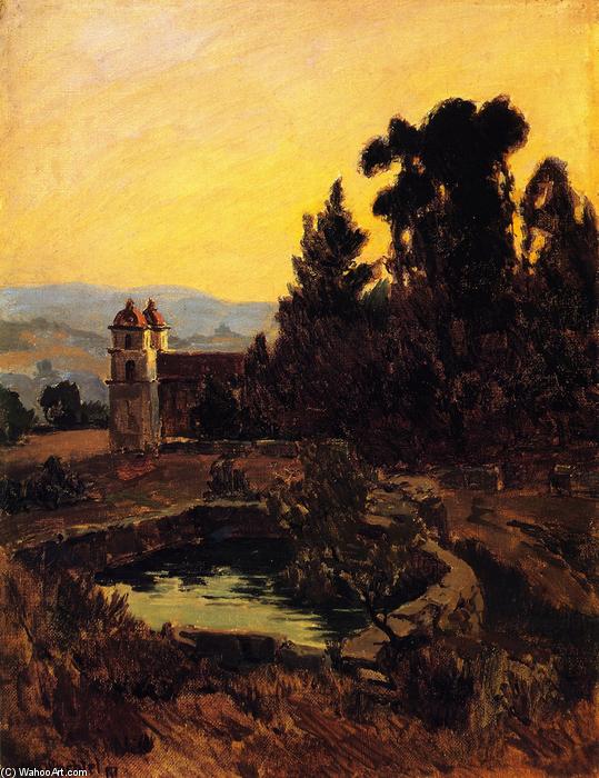 Secluded Mission, Santa Barbara — Elmer Wachtel