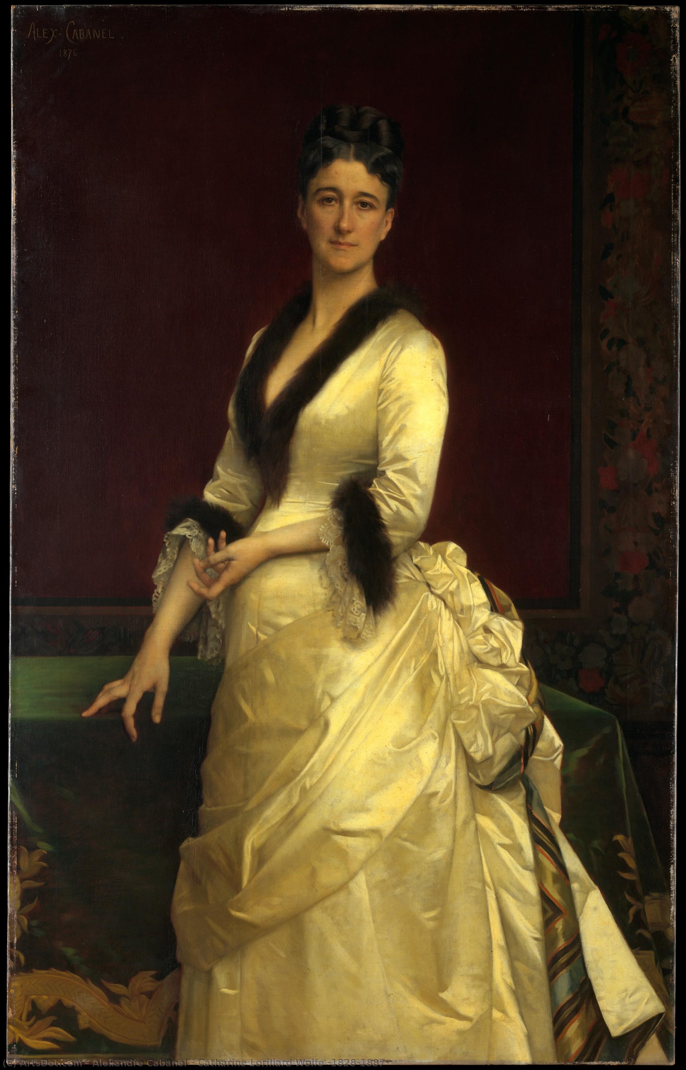 Catharine Lorillard Wolfe (1828–1887) — Александр Кабанель